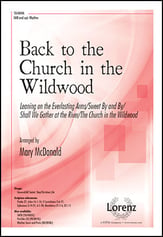 Back to the Church in the Wildwood SAB choral sheet music cover